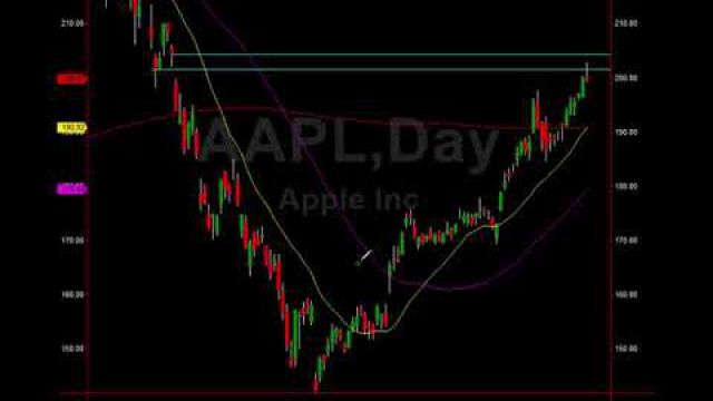 $AAPL Alert: Major Resistance Tagged, Topping Tail In Progress